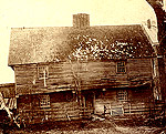 sepia photograph of the Sheldon house