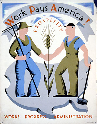 file:/activities/oralhistory/cappics/slater1924_wpa, alt: WPA poster showing farmer and factory worker