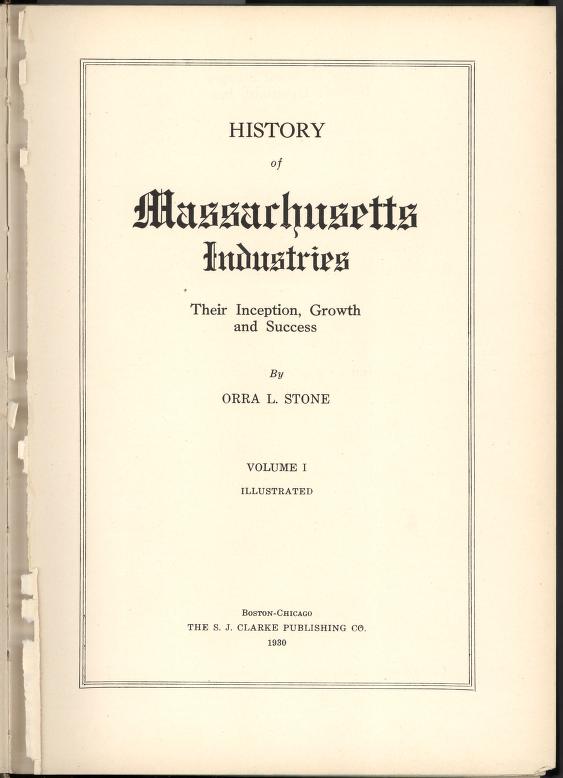 Volume 1 - Title page