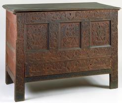 RA Carved Chest